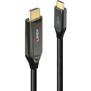 Cablu video LINDY USB Tip-C Male - HDMI Male, 2m, negru