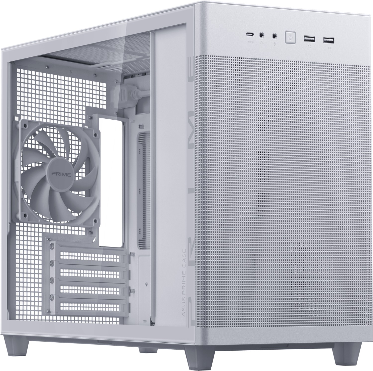 Carcasa ASUS AP201 TG Prime White