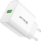 Incarcator retea Tellur 1x USB, 18W, alb, tehnologia Quick Charge 3.0