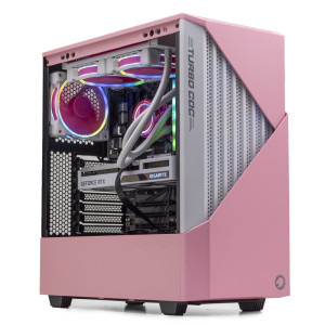 Gaming BALAUR Pink Limited Edition, Intel i5-13400F 2.5GHz, 32GB DDR5, 1TB SSD, RTX 4060 8GB GDDR6, Iluminare RGB