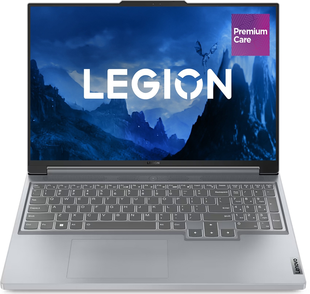 Laptop Lenovo Gaming 16'' Legion Slim 5 16APH8, WQXGA 165Hz G-Sync, Procesor AMD Ryzen™ 5 7640HS (16M Cache, up to 5.00 GHz), 16GB DDR5, 512GB SSD, GeForce RTX 4060 8GB, No OS, Misty Grey, 3Yr Onsite Premium Care