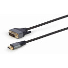 Cablu video Gembird HDMI Male - DVI Male, 1.8 m, Negru