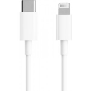 Xiaomi USB-C Male la Lightning Male, 1 m, White, amperaj maxim suportat 3A