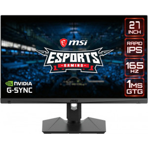 MSI Gaming Optix MAG274QRF-QD 27 inch 1 ms Negru G-Sync Compatible 165 Hz
