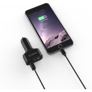 Orico UCH-Q3 PRO, 3x USB, 35W, Black