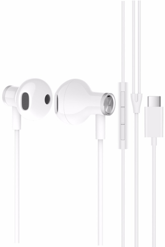 Casti in-ear Xiaomi Mi Dual Driver Type-C White