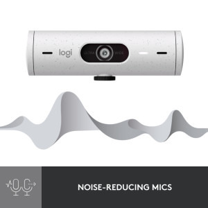 Logitech Brio 500 FHD Autofocus, USB-C, Microfon, Off-white