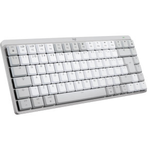 Logitech MX Mechanical Mini for Mac, Bluetooth Illuminated Performance, US INT, Pale Grey