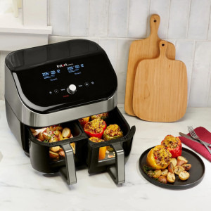 Instant Pot Friteuza cu aer cald Vortex Plus 8 Dual Zone, 1700W, Negru