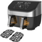 Instant Pot Friteuza cu aer cald Vortex Plus 8 Dual Zone, 1700W, Negru