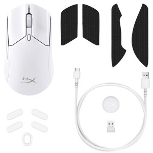 HyperX Pulsefire Haste 2 Wireless White