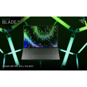 Laptop Razer Gaming 16'' Blade 16, UHD+ 120Hz / FHD+ 240Hz Mini LED ...