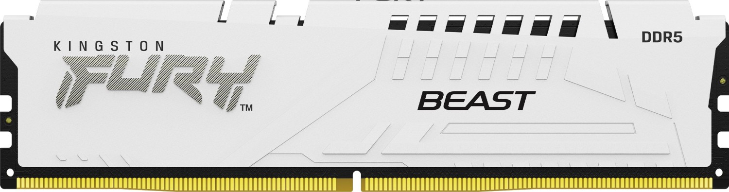 Memorie Kingston FURY Beast White 16GB DDR5 6000MHz CL30