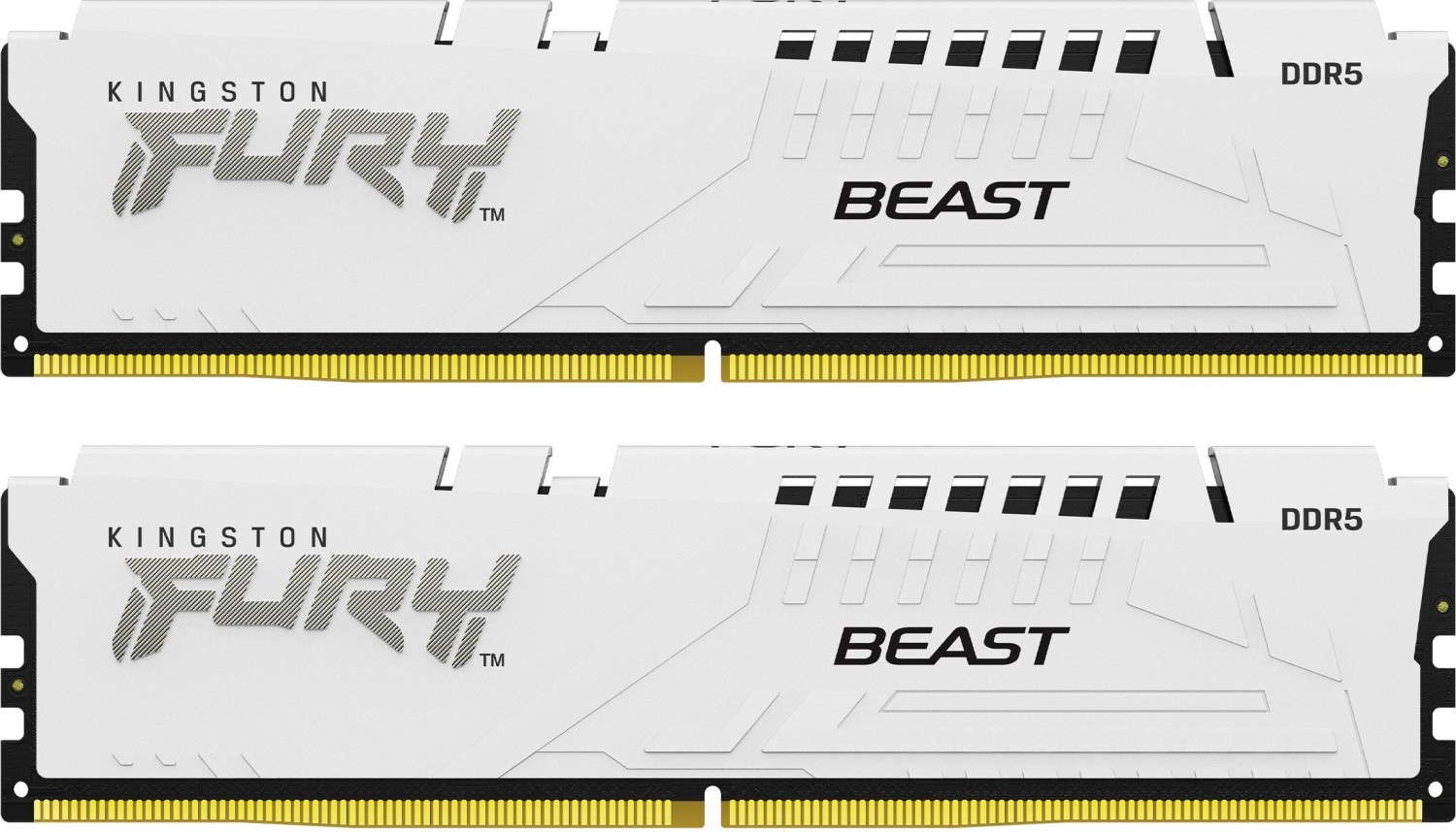 Memorie Kingston FURY Beast White 64GB DDR5 6400MHz CL32 Dual Channel Kit