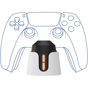 Trust GXT 228 Dock dual incarcare pentru controller PS5 White