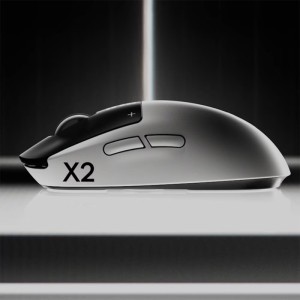 Mouse Gaming Logitech PRO X2 Superstrike White/Black - PC Garage
