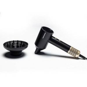 Heinner HHD-R16BLDC-BK, 1600W, Negru/Auriu