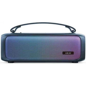 Akai Boxa portabila ABTS-08, 8W, Bluetooth 5.1, FM Radio, RGB, Blue