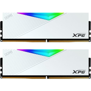 Memorie ADATA XPG Lancer RGB 32GB DDR5 6000MHz CL30 Dual Channel Kit White