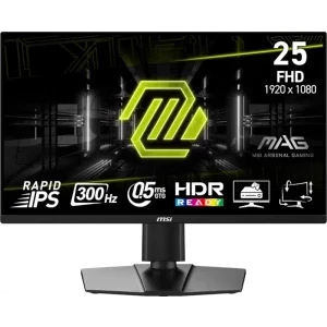 Monitor LED MSI Gaming MAG 255PXF 24.5 inch FHD IPS 0.5 ms 300 Hz HDR FreeSync Premium