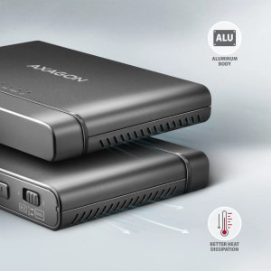 AXAGON Clone Master 2, USB-C 3.2 - SATA 2.5/3.5 inch