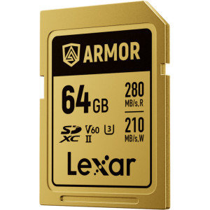 Card memorie Lexar ARMOR Gold SDXC UHS-II 64GB