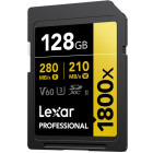 Card memorie Lexar SDXC Pro Gold 1800x UHS-II 128GB