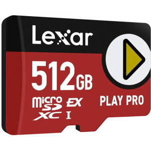 Lexar microSDXC Express PLAY Pro UHS-I 512GB