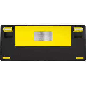 LORGAR KBP7075W Pro TKL RGB Toxic Purple Linear Switch Black/Yellow Mecanica