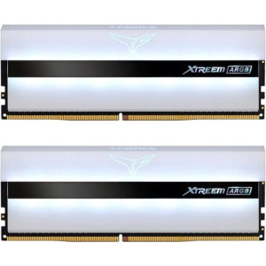 Memorie Team Group XTREEM ARGB DDR4 16GB 3200MHz CL16 Dual Channel Kit White