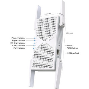 TP-LINK 2.5Gigabit RE405BE Dual-Band WiFi 7