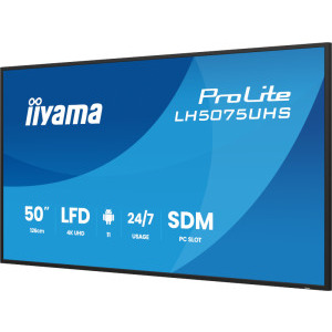 IIyama Smart Prolite LH5075UHS-B2AG 49.5 inch UHD VA 9.5 ms 60 Hz