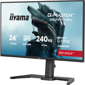 IIyama Gaming Red Eagle G-MASTER GB2471HSU-B1 23.8 inch FHD IPS 0.3 ms 240 Hz HDR G-Sync Compatible