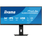 Monitor LED IIyama ProLite XUB3493WQSU-B6 34 inch UWQHD IPS 1 ms 120 Hz HDR