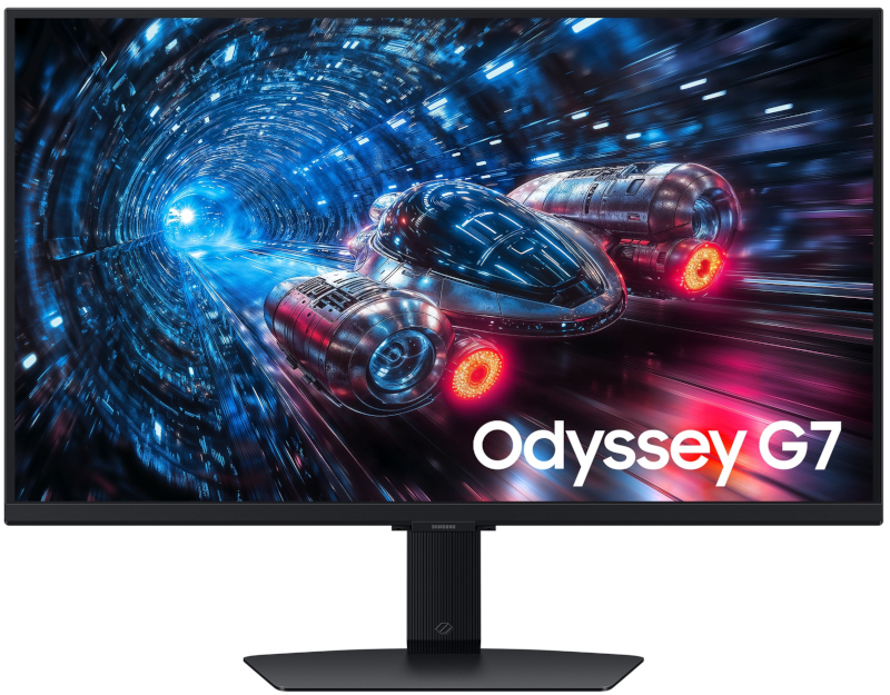 Monitor Gaming IPS LED Samsung 27inch LS27FG702EUXEN, UHD (3840 x 2160), HDMI, DisplayPort, picot, 1 ms (Negru) - imagine 2