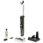 Aspirator Karcher FCV 4 Natural N, vertical cu mop, 180W, 0.45L, Alb/Negru