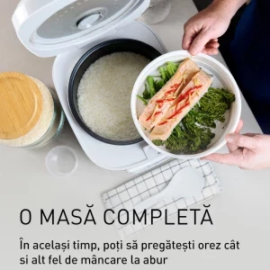 Panasonic Multicooker SR-DA152WXE, 770W, 4L, Alb/Argintiu