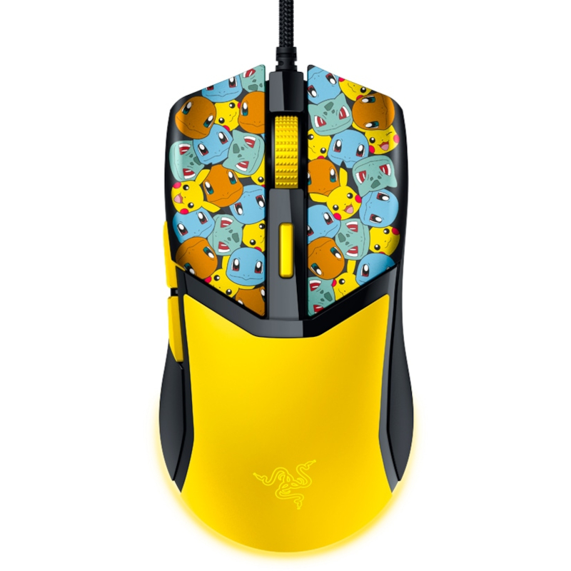 Mouse gaming Razer Cobra Pokemon Gengar Edition, 8500 dpi, 6 butoane de control personalizabile, Iluminare RGB (Negru/Mov) - imagine 2