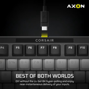 Corsair MAKR PRO 75 TKL Hall Effect DIY RGB MGX V2 Switch Black