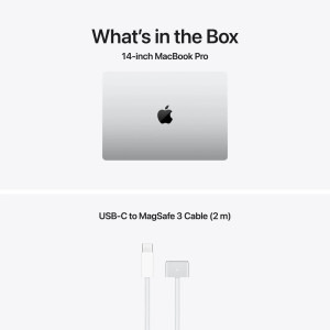 Apple 14.2'' MacBook Pro 14 Liquid Retina XDR, Apple M5 Pro chip (15-core CPU), 24GB, 2TB SSD, Apple M5 Pro 16-core GPU, macOS, Silver, INT keyboard, 2026