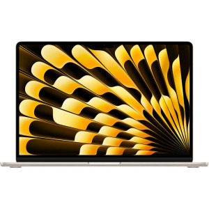 Laptop Apple 15.3 MacBook Air 15 with Liquid Retina, Apple M5 chip (10-core CPU), 24GB, 512GB SSD, Apple M5 10-core GPU, macOS, Starlight, INT keyboard, 2026