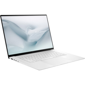 ASUS 16'' Zenbook S 16 UM5606GA, 3K OLED 120Hz Touch, Procesor AMD Ryzen™ AI 9 465 (24M Cache, up to 5.0 GHz), 24GB LPDDR5X, 1TB SSD, AMD Radeon 880M, Win 11 Pro, Scandinavian White