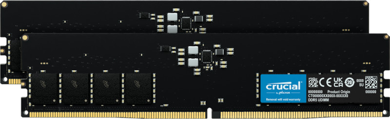 Memorie Crucial 64GB DDR5 4800MHz CL40 Dual Channel Kit