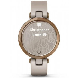 Garmin Lily Rose Gold/Light Sand Silicone