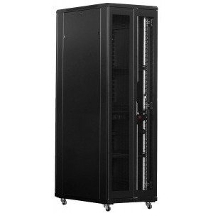 Xcab A381242-MD.9004 42U, Stand alone, 800 x 1200, Metal door, Negru