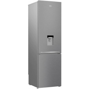 Beko RCSA406K40DXBN, 386 L, Dozator apa, Usi reversibile, Iluminare LED, Termostat reglabil, Clasa E, 202 cm, Argintiu