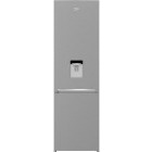 Combina frigorifica Beko RCSA406K40DXBN, 386 L, Dozator apa, Usi reversibile, Iluminare LED, Termostat reglabil, Clasa E, 202 cm, Argintiu