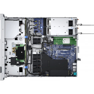 DELL PowerEdge R350 1U, Procesor Intel® Xeon® E-2334 3.4GHz Rocket Lake, 16GB UDIMM RAM, 2x 4TB SATA 7.2K 6G HDD, PERC H355, 4x Hot Plug LFF