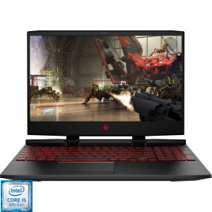 HP Gaming 15.6'' OMEN 15-dc1013nq, FHD IPS, Procesor Intel® Core™ i5-8300H (8M Cache, up to 4.00 GHz), 8GB DDR4, 1TB 7200 RPM, GeForce RTX 2060 6GB, FreeDos, Shadow Black