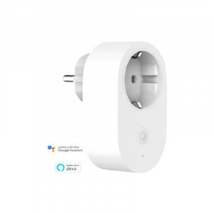 Xiaomi Pachet special Priza Mi Smart Plug, Wi-Fi +Bec Mi Smart LED Bulb Essential (Alb + Color), 9W, Wi-Fi, control prin aplicatie